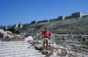 Steven in Jerusalem in 1971