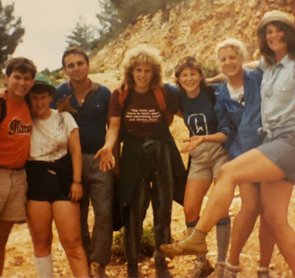 Sarah and friends during the Yaml'Yam Hike