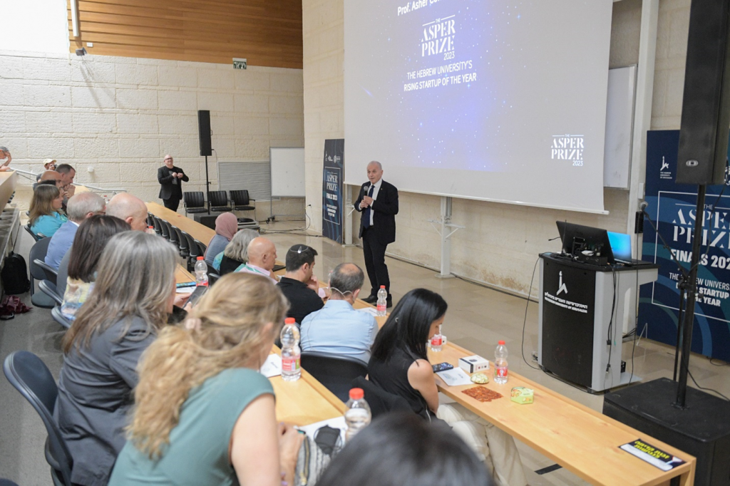 Gail Asper, Chair of the Asper Foundation; and Anita Wortzman, President of the Asper Foundation, at the 2023 Asper Prize presentation.Credit: Bruno Sharvit 