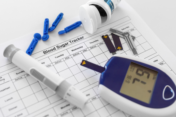 Diabetic test kit